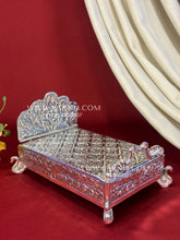 Silver Plated Mayur Bed