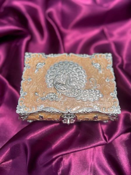 Box Sandok Enamel Square Sandook Box - Barn 14