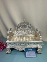 Pure Silver Singhasan
