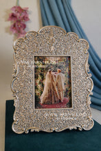 Pure Silver Pushpwari Photoframe