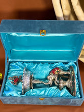 Bead Work Gaj Mayur Diya Stand
