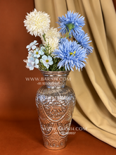 Elephant Carved Flower Vase