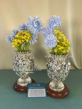 Pure Silver Rose Flower Vase