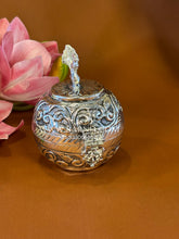Peacock Ornamental Box- Round