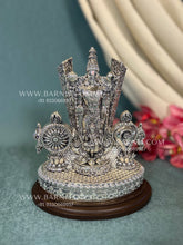 Pure Silver Balaji Shankh Chakra Idol