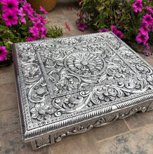 Floral Design Rectangle Chowki