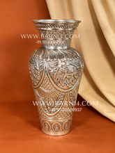 Elephant Carved Flower Vase