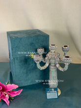 Pure Silver Five Arm Candle Stand