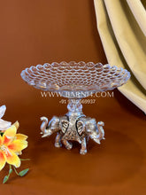 Three Trunk Glass Fruit Bowl