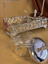 Ginko Leaf Bowl with Basket Set