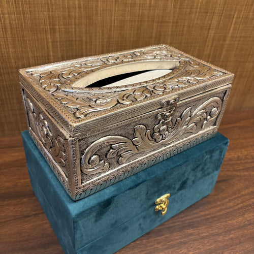 Pure Silver Tissue Box