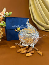 Enamel Peacock Mahal Sugar Pot