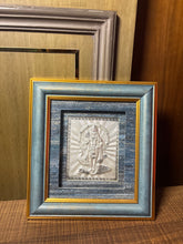 Pure Silver Murugan Gold Border Frame Idol