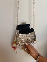 Girls silver clutch bag for Rakhi, Sindhara and occasion gifting