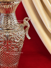 Double Peacock Lotus Flower Vase