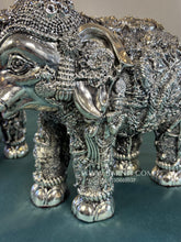 Pure Silver Radha Krishna Elephant Pair