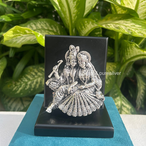 Pure Silver Radha Kishan Stand