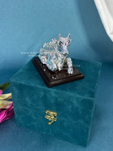 Bal Nandi pure silver idol with detailed silver finish