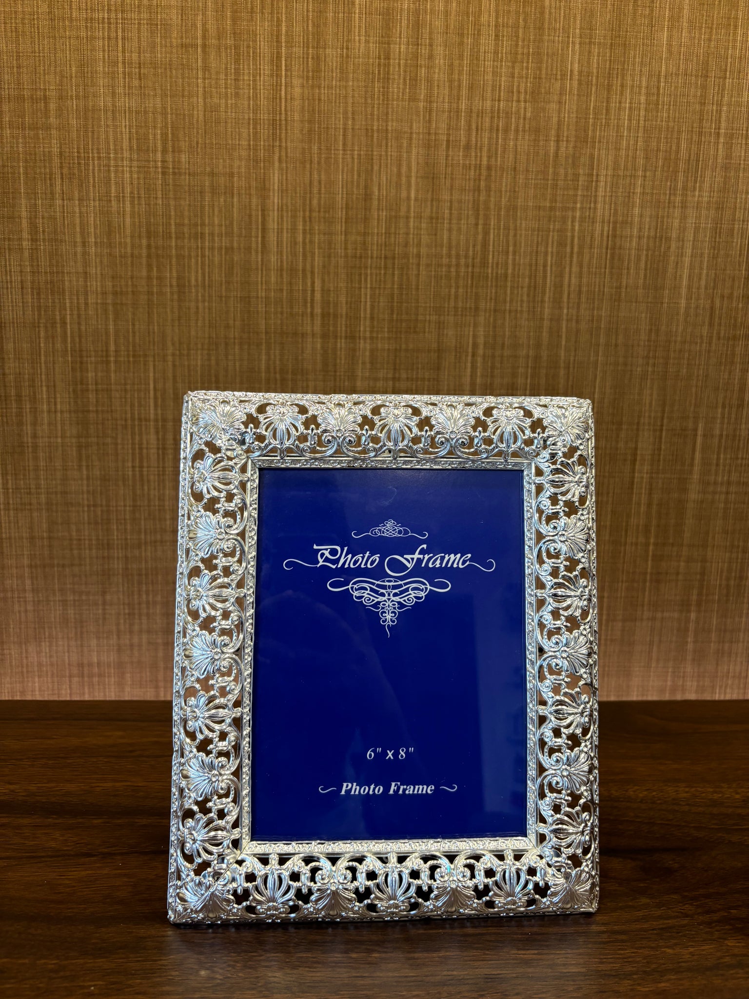 Royal Border Silver Photoframe