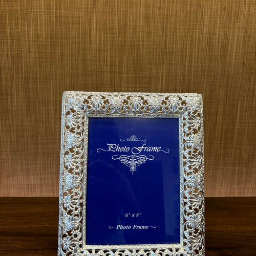 Royal Border Silver Photoframe