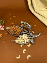 German Silver Three Leaf Tray