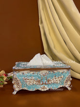 Enamel Tissue Box
