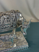 Pure Silver Laxmi Cow and Calf