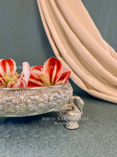 Pure Silver Swan Leg Dry Fruit Box