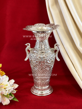Double Peacock Lotus Flower Vase