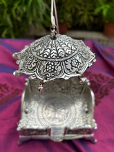 German Silver Singhasan- Rectangle