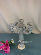 Pure Silver Five Arm Candle Stand