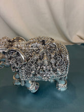 Pure Silver Ganesh Laxmi Elephant Pair