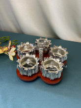 Pure Silver Five Bowl Rotating Set