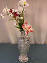 Pure Silver Krishna Leela Flower Vase