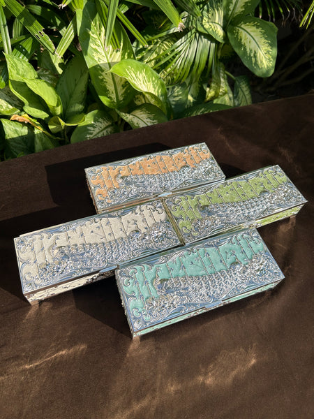 Box Sandok Enamel Rectangle Sandook Box – Barn 14