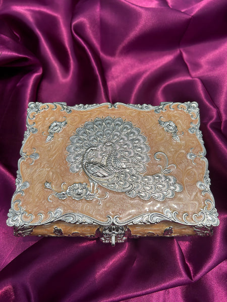 Box Sandok Enamel Square Sandook Box - Barn 14