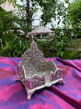 German Silver Singhasan- Rectangle