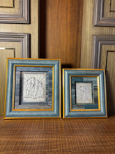 Pure Silver Shiv Pariwar Gold Border Frame Idol