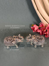 Pure Silver Gajraj Elephant Pair