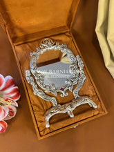Flower Design Table Mirror