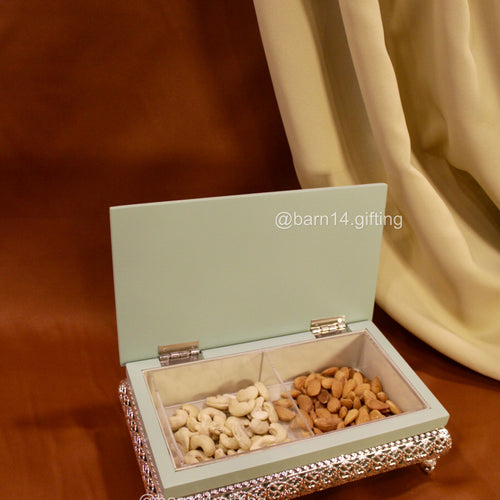 Enamel Classic Rectangle Dry Fruit Box