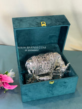Pure Silver Laxmi Cow and Calf