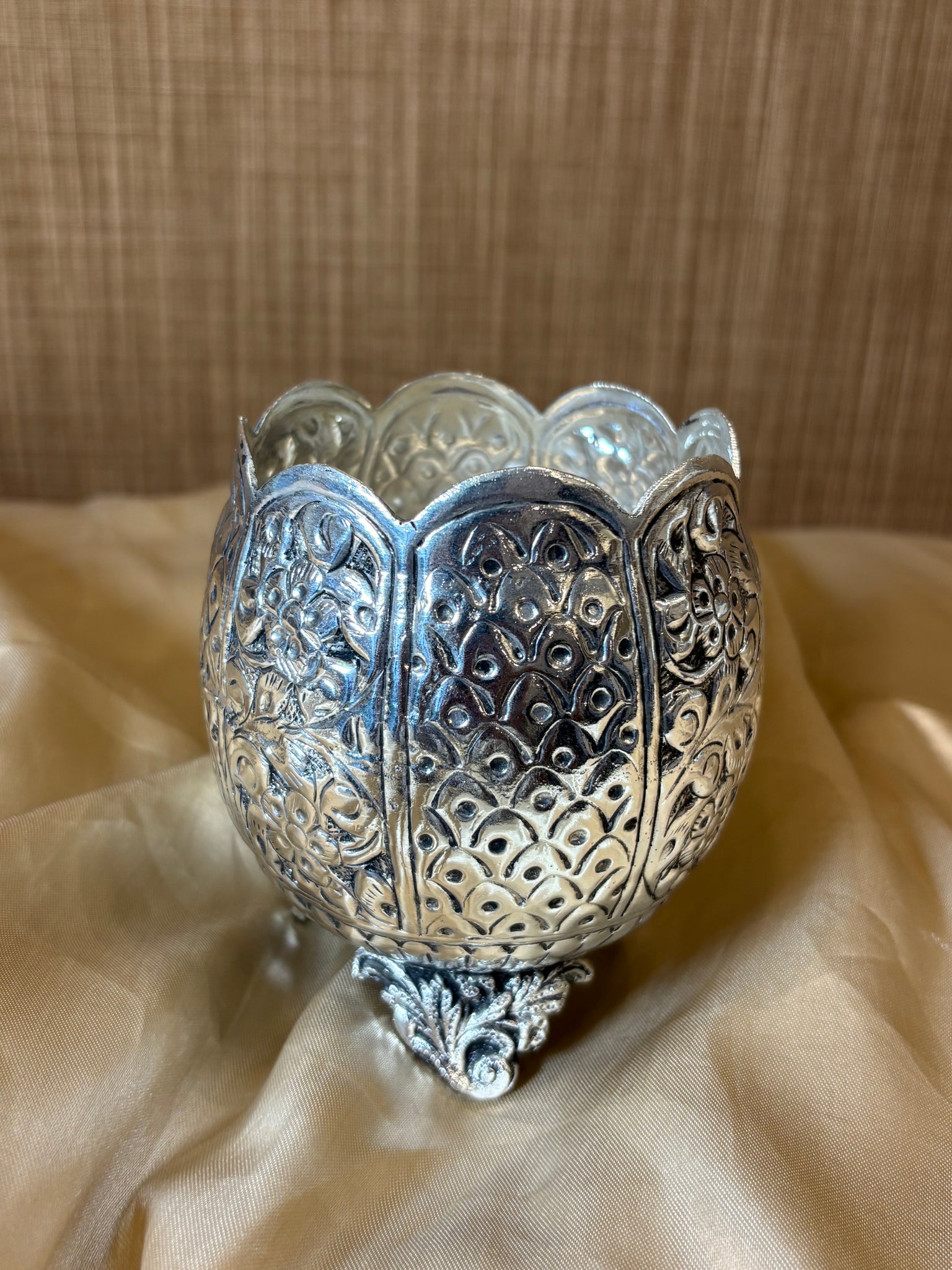 Antique Lotus Bowl