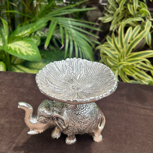 Standing Elephant Plate