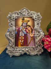Pure Silver Double Peacock Photoframe