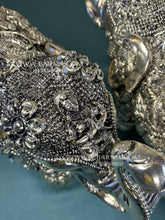 Pure Silver Radha Krishna Elephant Pair