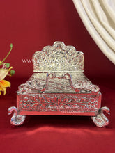 Silver Plated Mayur Bed