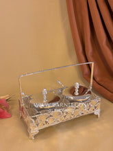 Ginko Leaf Bowl with Basket Set
