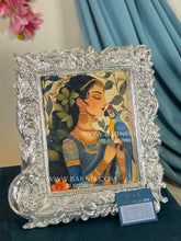 Pure Silver Peacock Design Frame