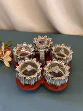Pure Silver Five Bowl Rotating Set